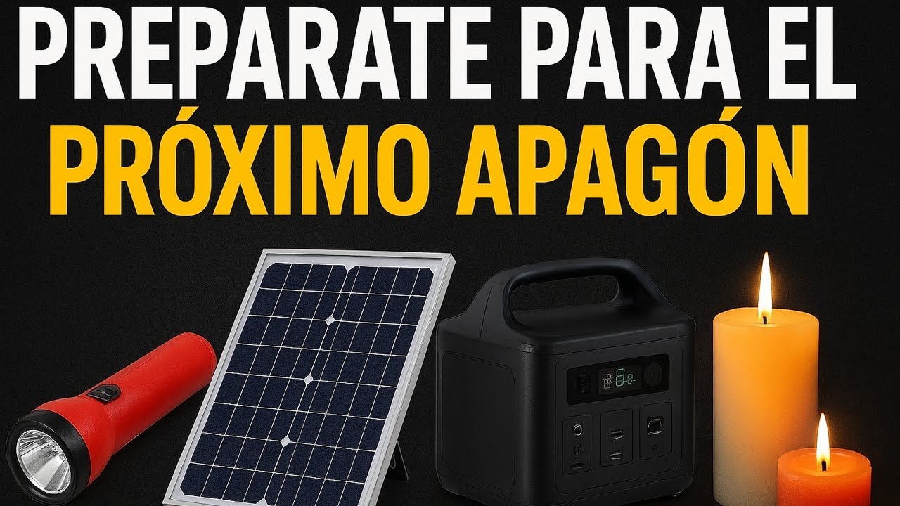 España en RIESGO de APAGÓN: guía completa para sobrevivir #apagón #apagon #sinluz