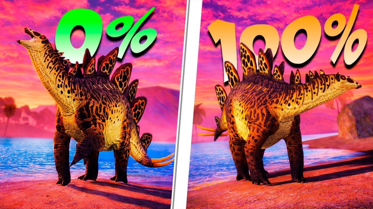 Eu Descobri o SEGREDO para Dominar o STEGOSAURUS!! Sobrevivi do 0 ao 100%! The Cursed Isle