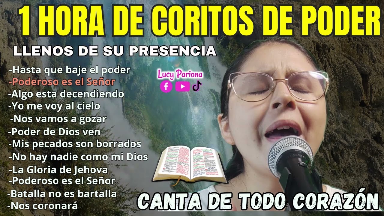 CADENA DE COROS MUY BONITOS QUE TE LLENAN DEL PODER DE DIOS🔥 ALABANZAS CRISTIANAS 📖🎶🔥