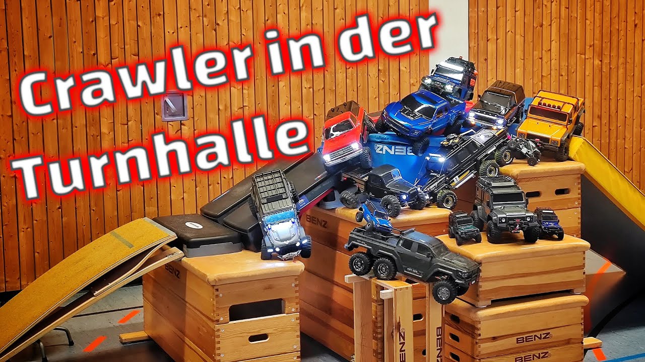 Crawler in der Turnhalle. Geht das gut?
