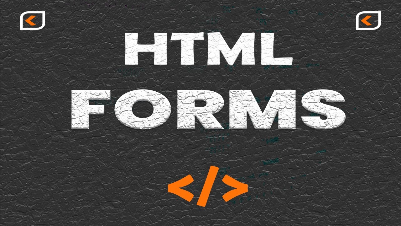 HTML Forms