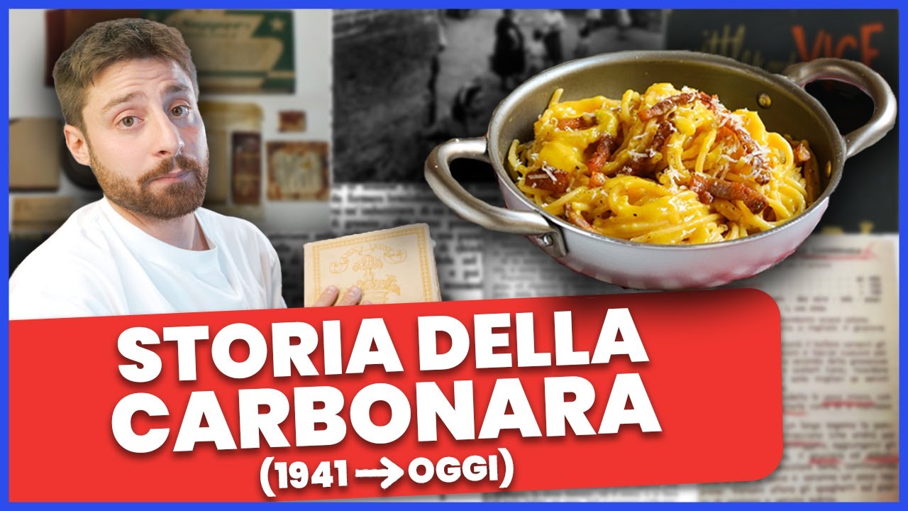 STORIA della CARBONARA: è davvero ROMANA? | Storie di Cibo | PRATTQUELLO