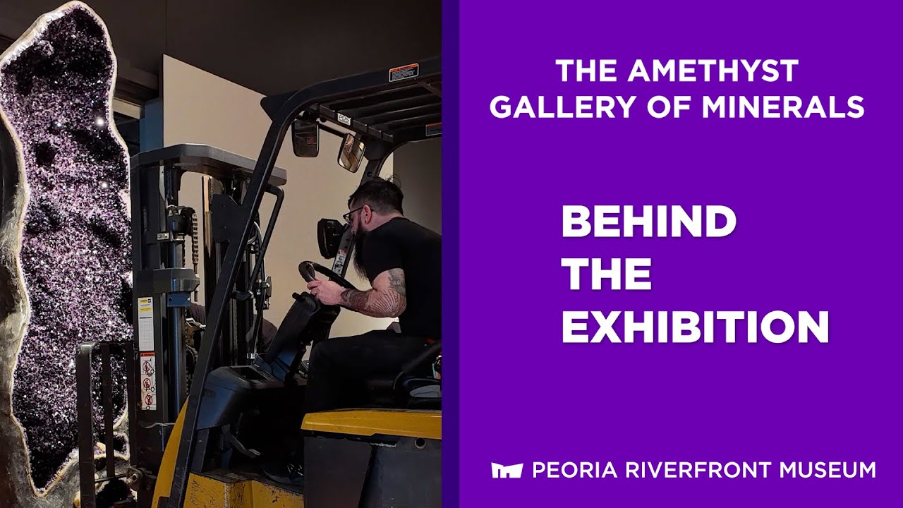 Moving a 1,900lb Amethyst Tower Across the Museum | Behind the Exhibition