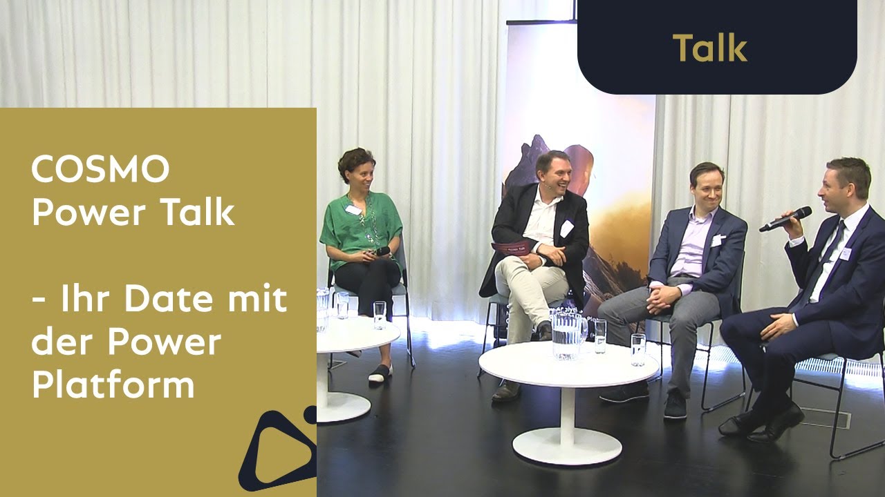 Talk: COSMO Power Talk - Ihr Date mit der Power Platform