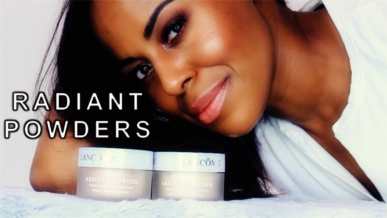 Lancôme Absolue Radiant Smoothing Powders Golden & Pêche Swatch & Review Video I ByBare