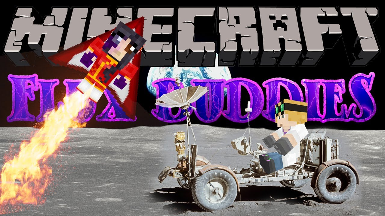 Minecraft - Flux Buddies #19 - Buggy On The Moon (Yogscast Complete Mod Pack)