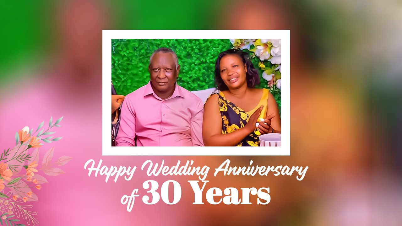 Rwamucyo Juvenal and Mukandori Eliane - 30 Years of Wedding Anniversary