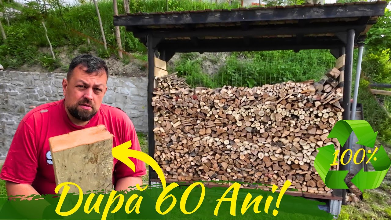 Viață Nouă la Lemne Vechi - Construiesc la Țară un Șopron ca Adăpost pentru Lemne!