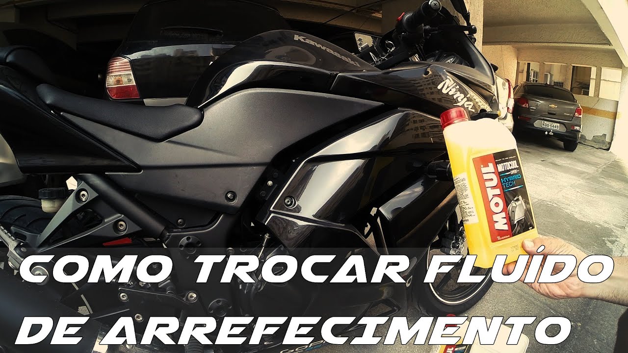 COMO TROCAR LÍQUIDO DE ARREFECIMENTO NINJA 250