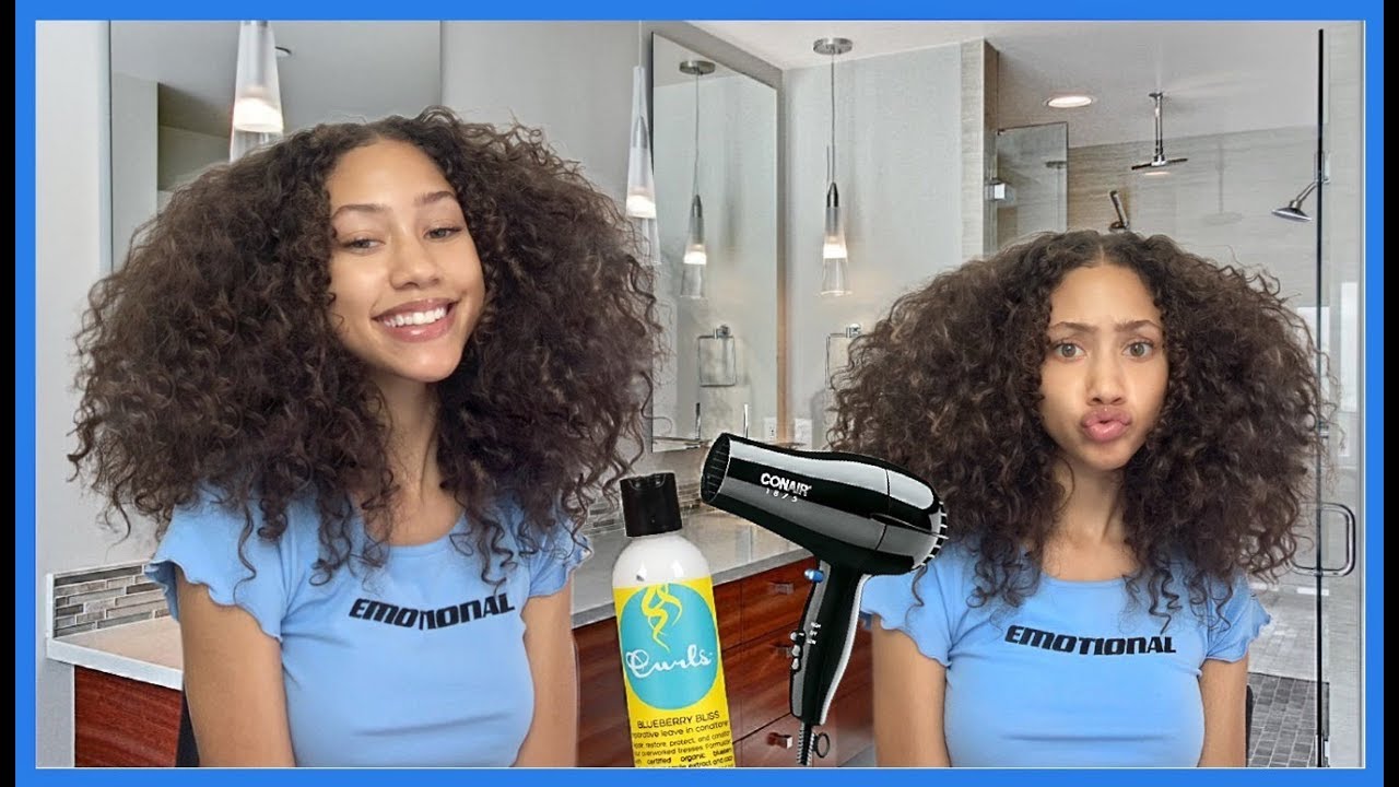 My Curly Hair Routine | kaylabylon