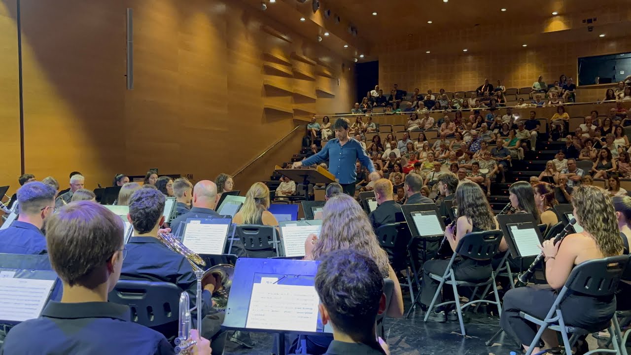 LA SANTA ESPINA Sardana Enrique Morera. Concierto Banda Titular AJAM La Ràpita 2024