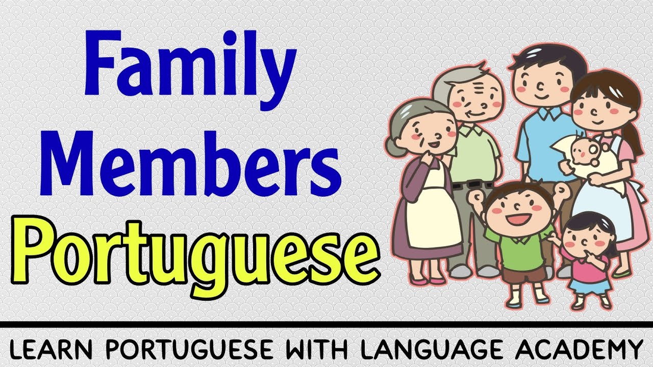 Learn Family Members Name In Portuguese 🇧🇷 #vocabulary #learn