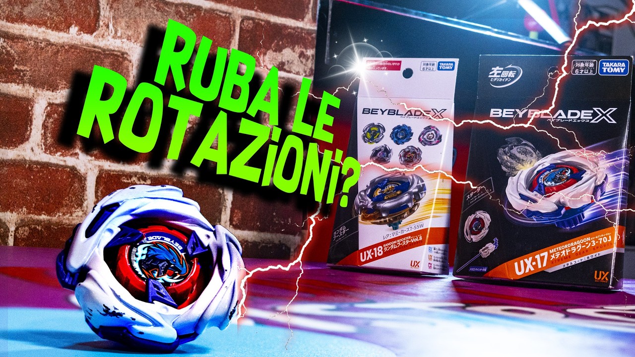 Meteor dragoon e la maledizione della mummia! | Beyblade X unboxing