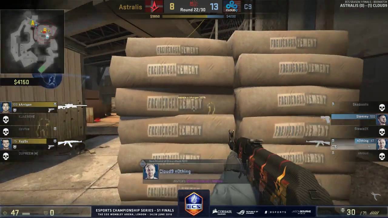 Slemmy Ninja defuse vs Karrigan