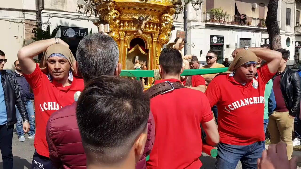 Cereo Macellai Prove Per I Prossimi Festeggiamenti Agatini 22/04/2018 (HD)