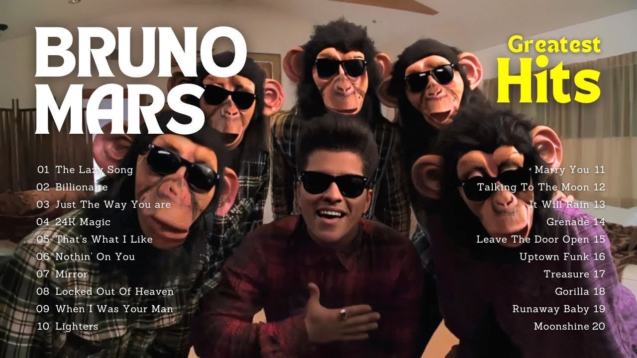 { DJ Lucky Remix} 🎤 Bruno Mars Best Songs Collection ~ Bruno Mars Full Album