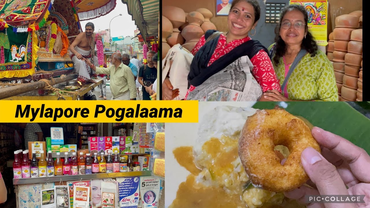 Mylapore Shopping , Food & Fun Vlog