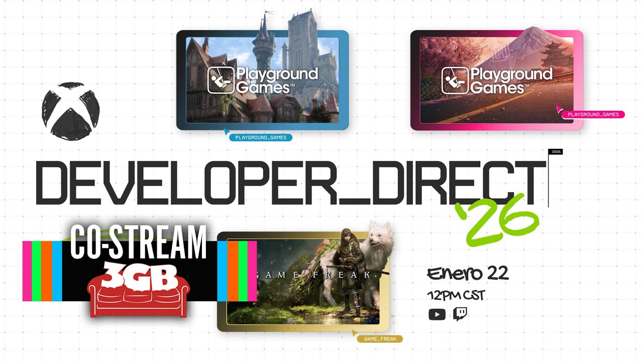 Co-Stream Xbox Developer Direct 2026 | 3GB