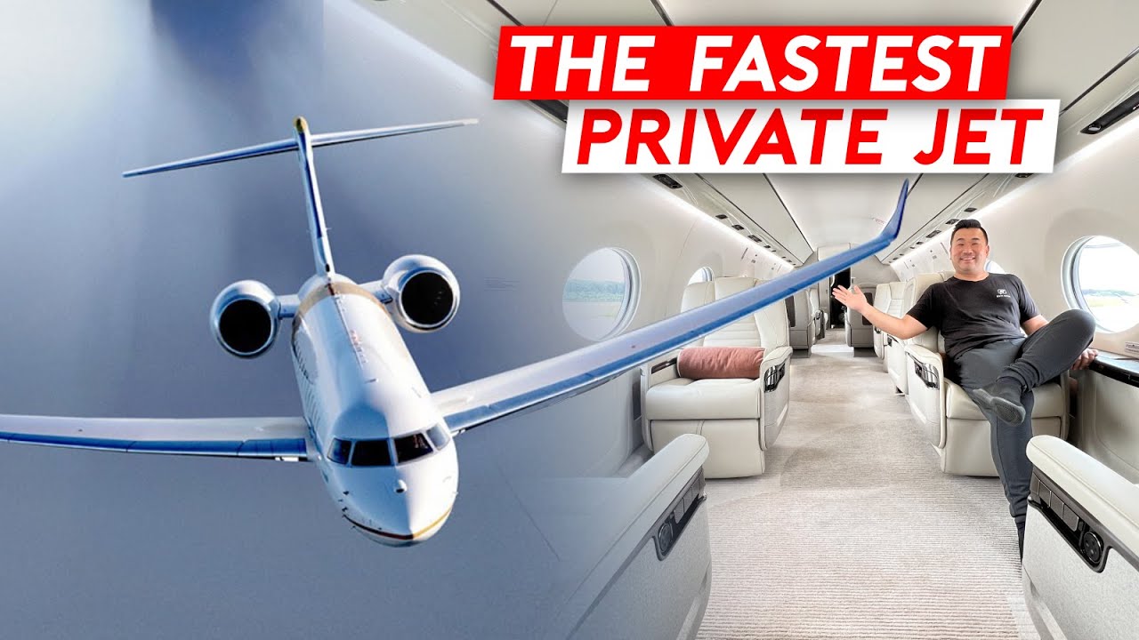 Inside the World&rsquo;s Fastest Private Jet - My EBACE2022 visit