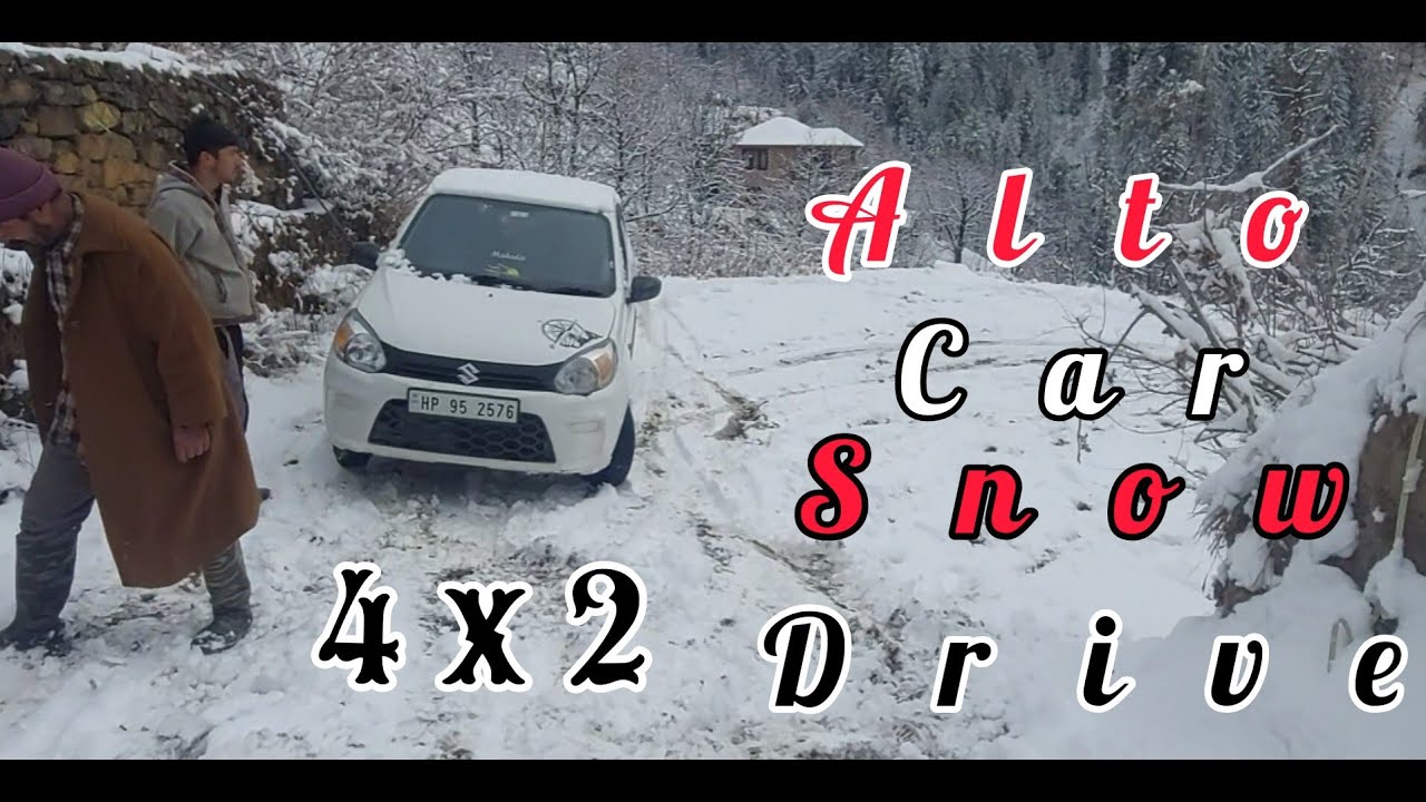 Alto car Vxi Plus Snow Drive with out 4x4 snow drive