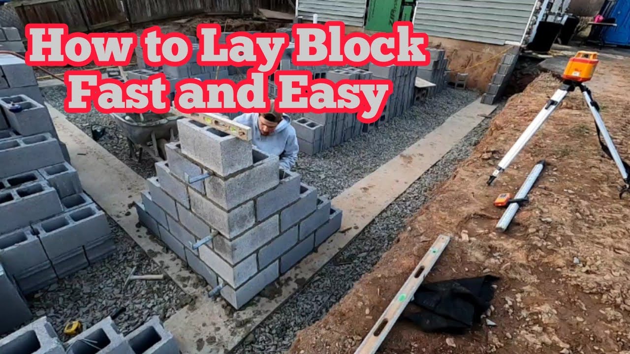 How To Lay Block Corners