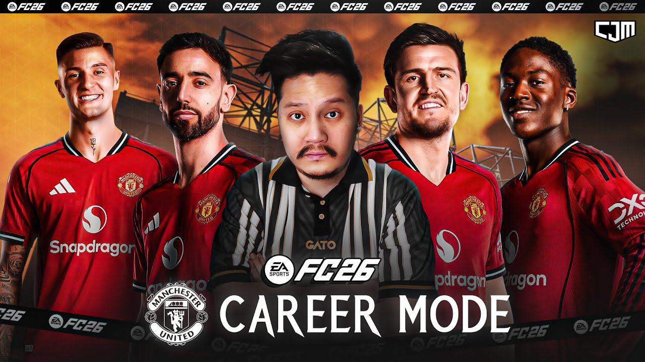 FC 26 Manchester United Career Mode | Hari Pertama Jadi Pengganti Ruben Amorim #1