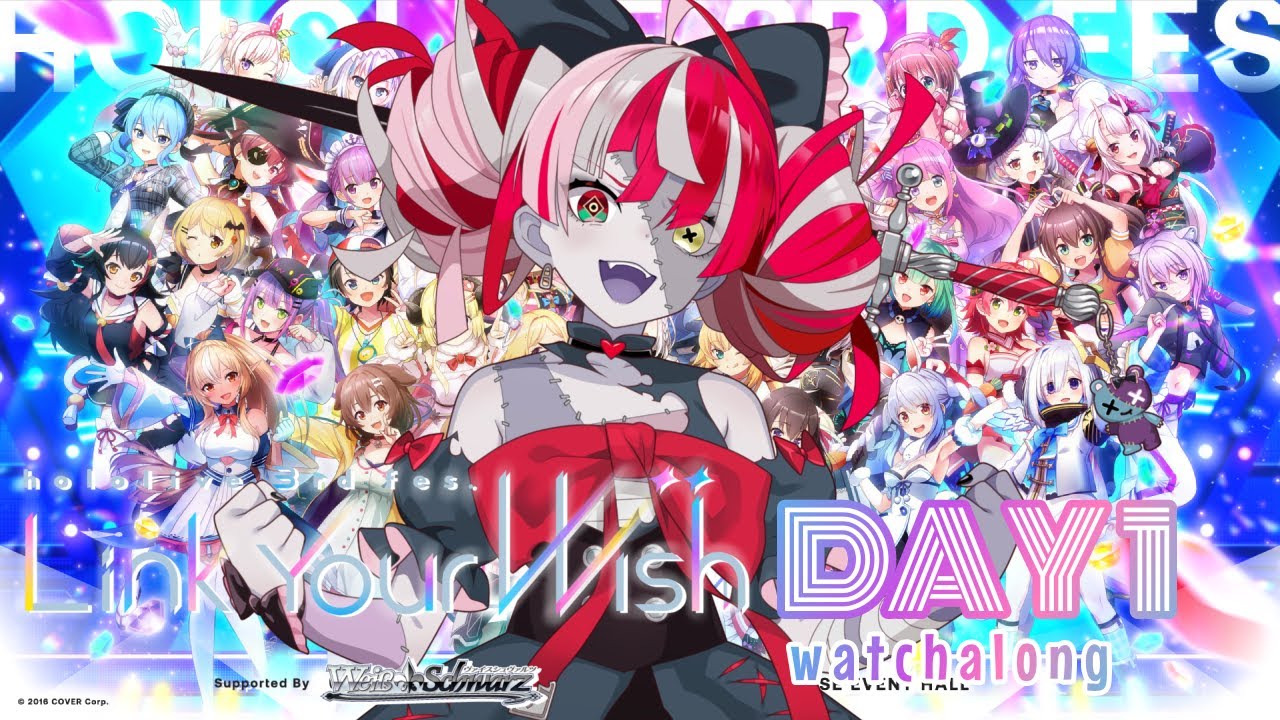【Hololive 3rd Fes. Link Your Wish - DAY 1 WATCHALONG】GET YOUR LIGHTSTICKS OUT!!【Hololive ID 2nd Gen】