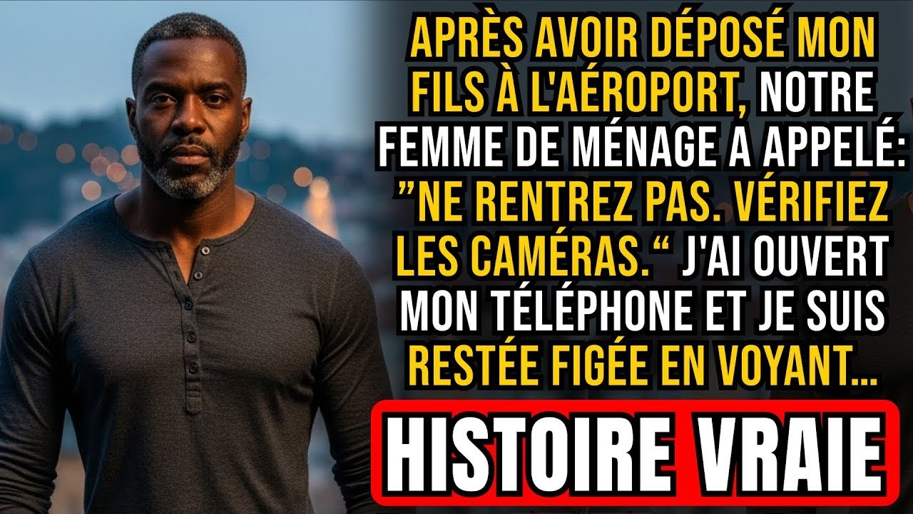 Après l’aéroport, la gouvernante a écrit: 