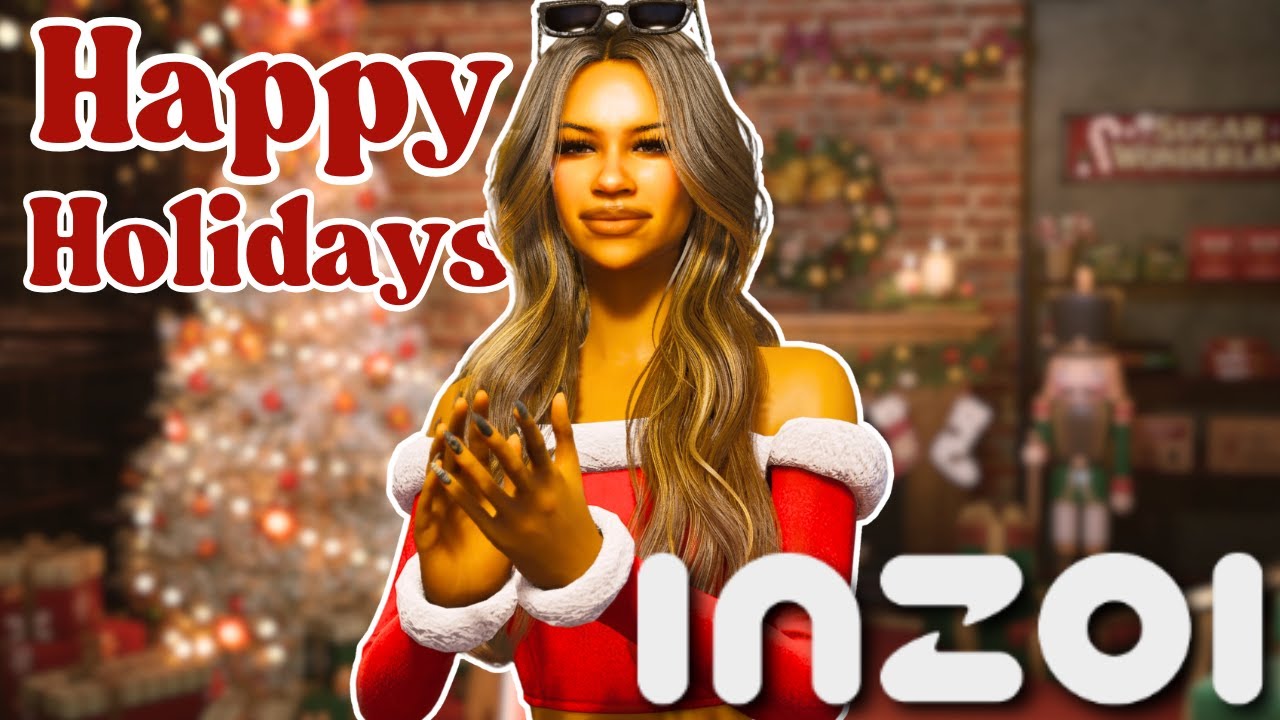 Christmas Eve in InZoi 🎄 Cozy Gameplay, Holiday Festival & Chaos