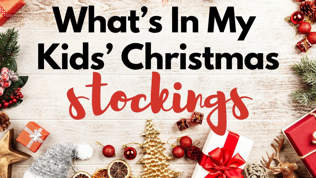 What's In My Kids' Stockings🎄🎄🎄Christmas 2024