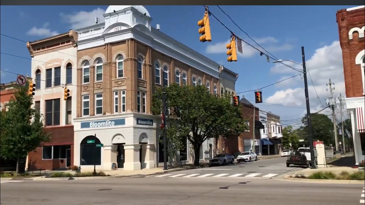 DOWNTOWN KINSTON  NC THE MOST BEAUTIFUL HISTORICAL TOWN ON THE EAST COAST
