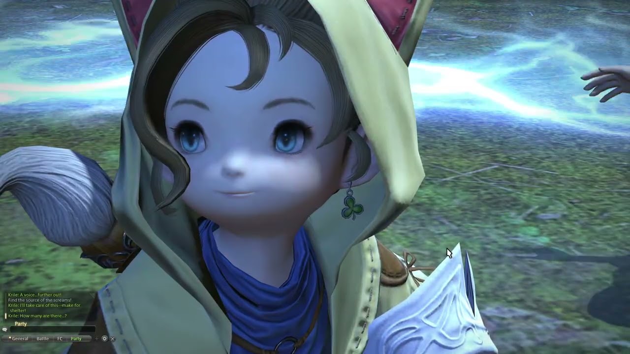 FF14 Dawntrail 7.4  Story Instance. Playing as Krile!