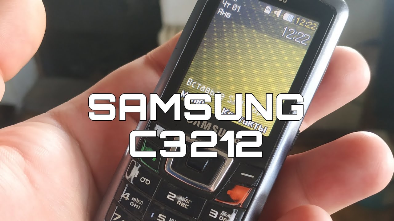 Обзор про SAMSUNG C3212 (2010)