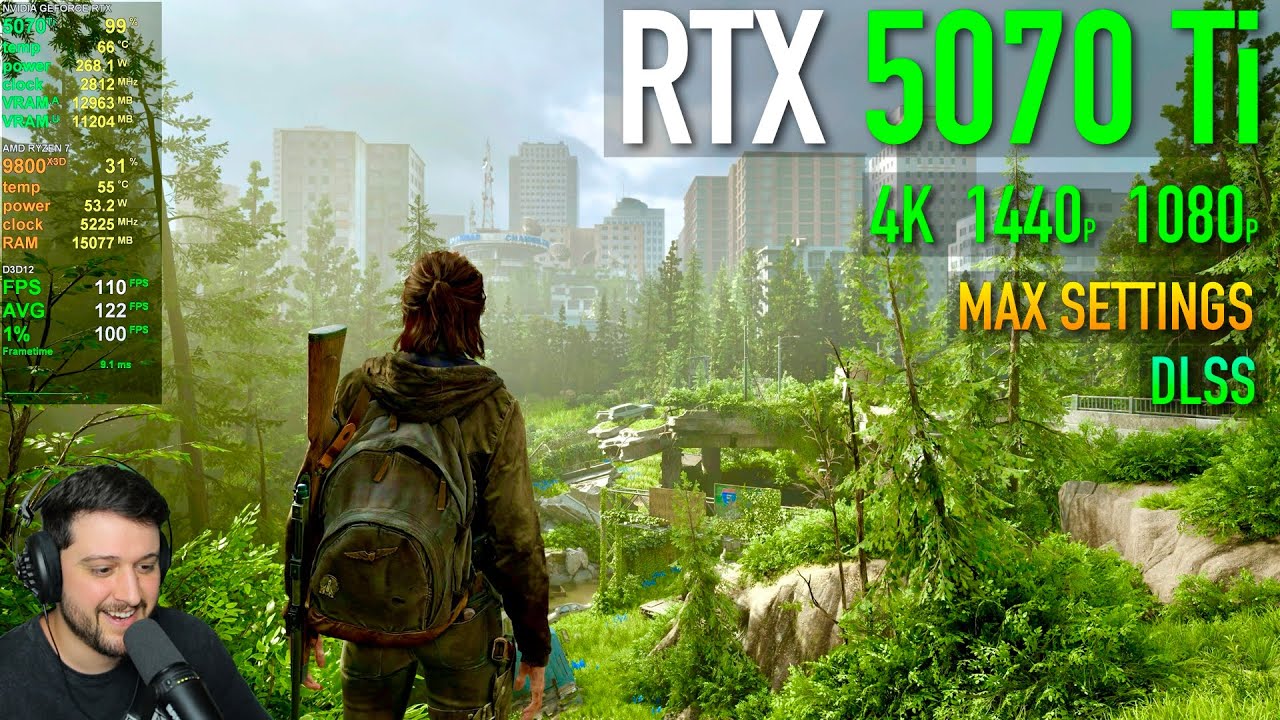 RTX 5070 Ti - The Last Of Us Part II Remastered