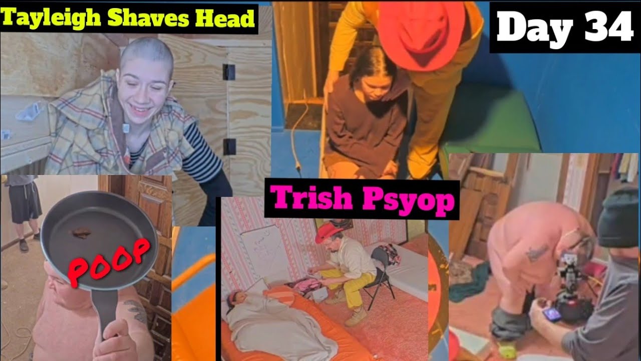 Fishtank Season 2: Day 34 - Best of Day 34 (Tayleigh Shaves Head, Trish Psyop & More)
