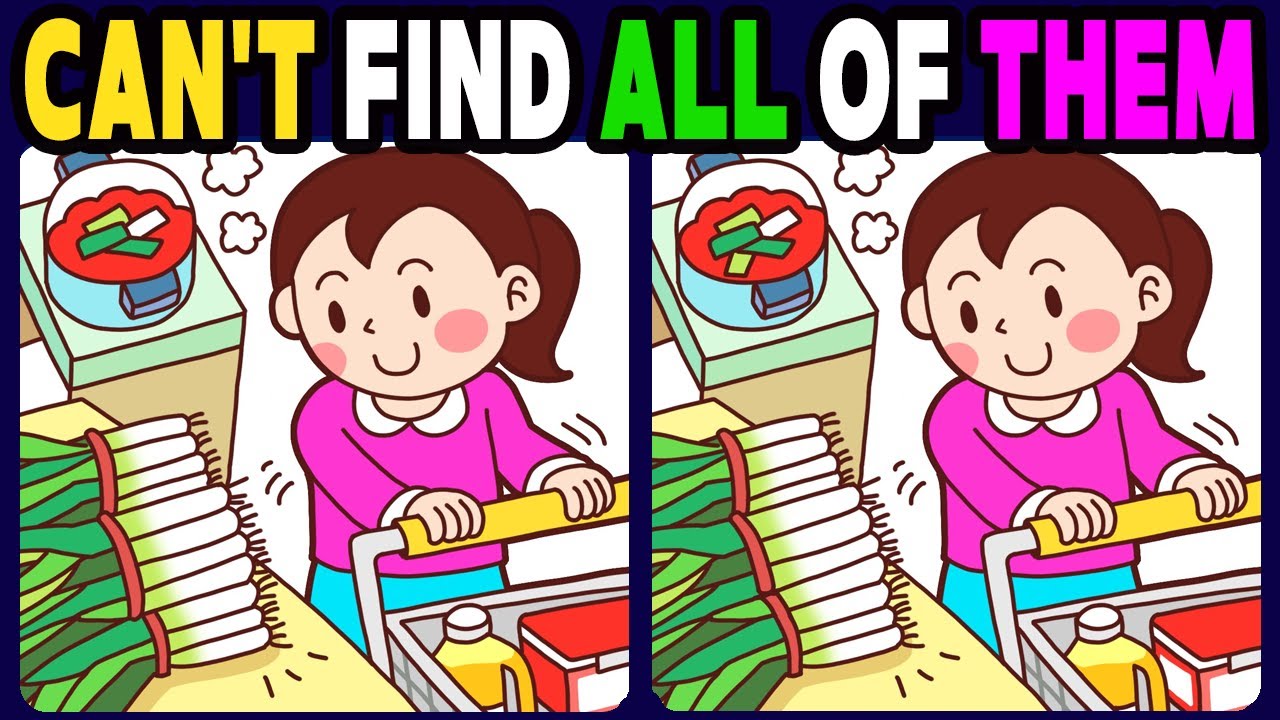 【Spot & Find The Differences】Can You Spot The 3 Differences? Challenge For Your Brain! 743