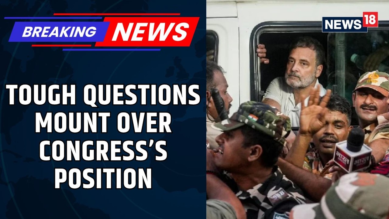 Political Storm Over Congress: Party Faces Growing Accountability Questions | Jantar Mantar | News18
