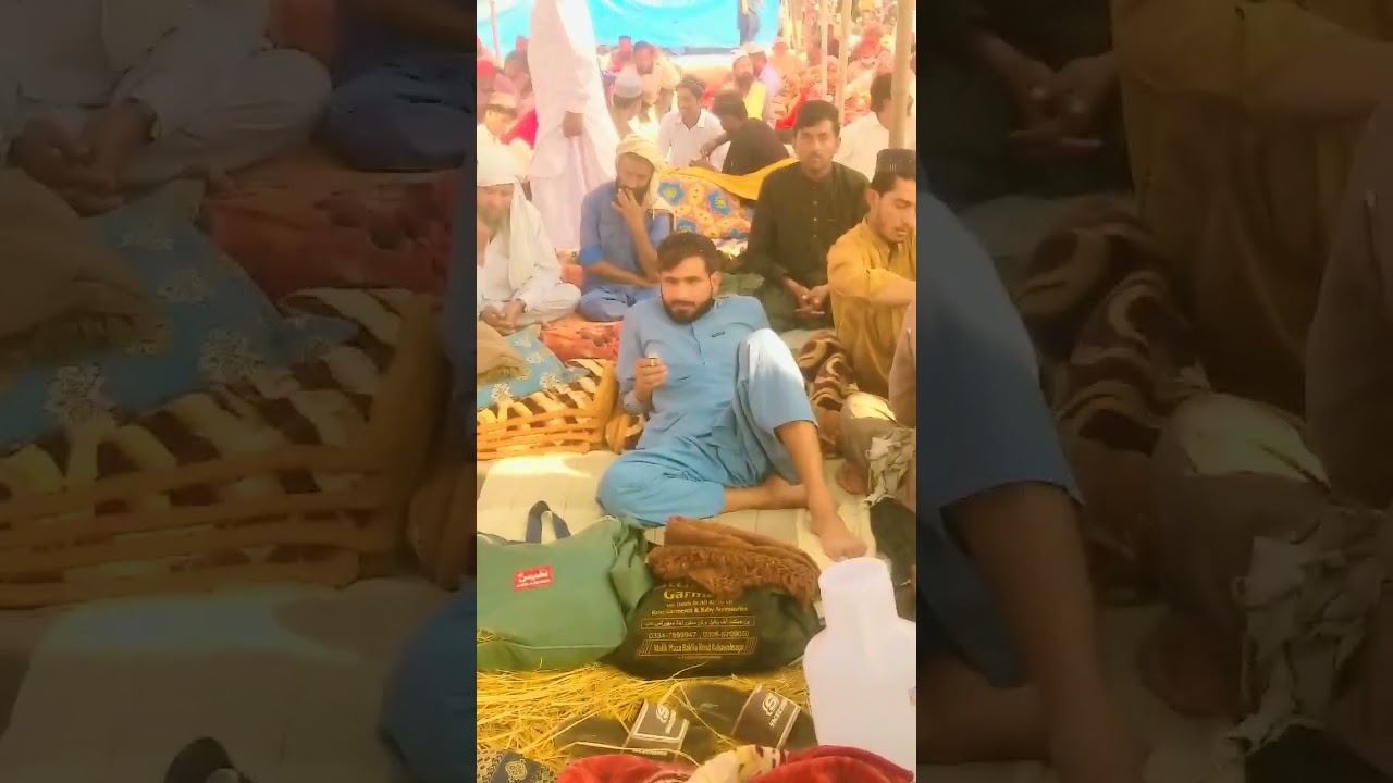 رائیونڈ میں پنڈال میں لوگوں کی تعداد