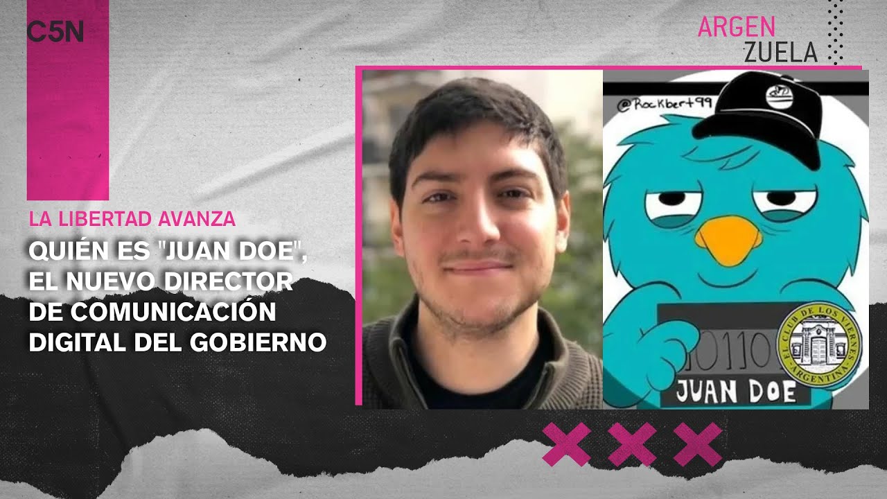 Quién es "JUAN DOE", el TWITTERO que ocupará el CARGO de IÑAKI GUTIÉRREZ