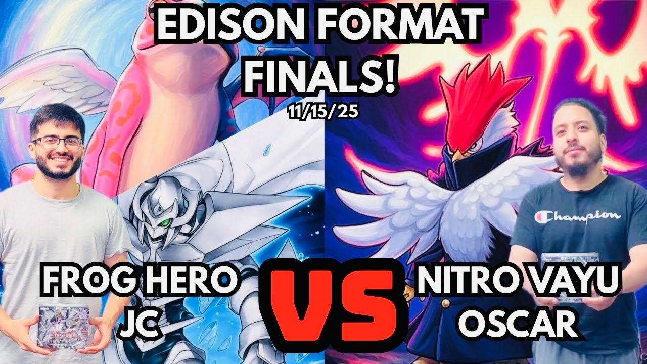 FROG HERO против NITRO VAYU в формате Edison! ФИНАЛ