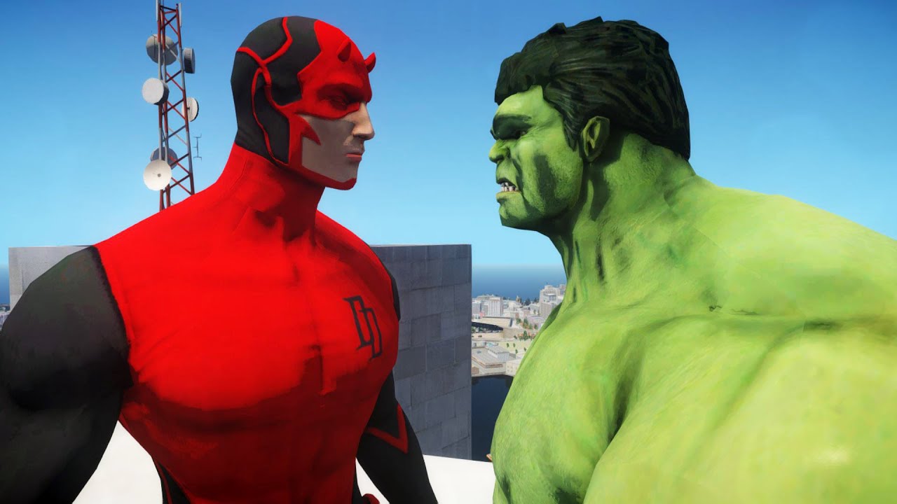 HULK VS DAREDEVIL - EPIC BATTLE