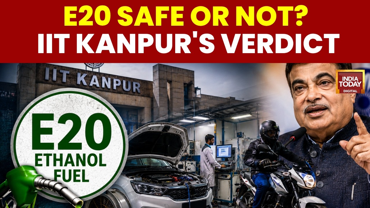 E20 Fuel Myth Busted? IIT Kanpur Study Finds No Engine Damage