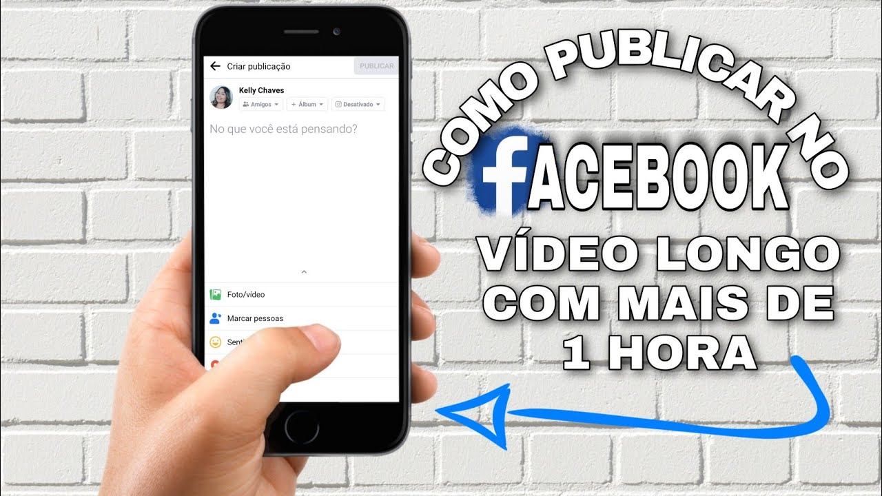 COMO PUBLICAR NO FACEBOOK V&Iacute;DEO LONGO COM MAIS DE 1 HORA