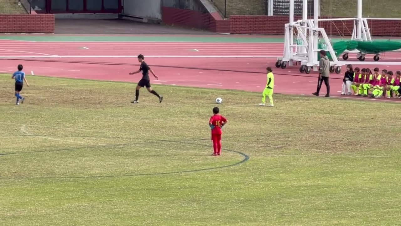 20251102 U-10 しんきんカップ県大会　決勝　FCガウーショ✖️オイスカFC 後半