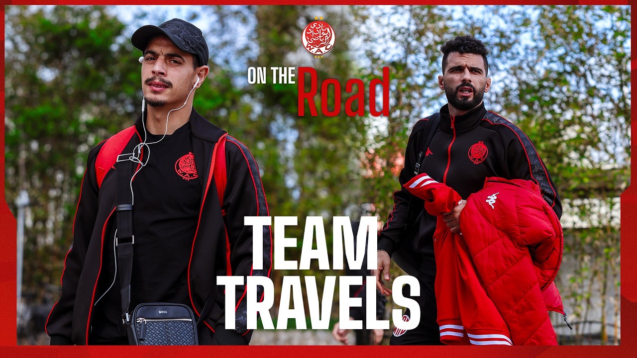 On the Road | Team Travels for CAF Confederation Cup Clash vs OCS 🔴✈️