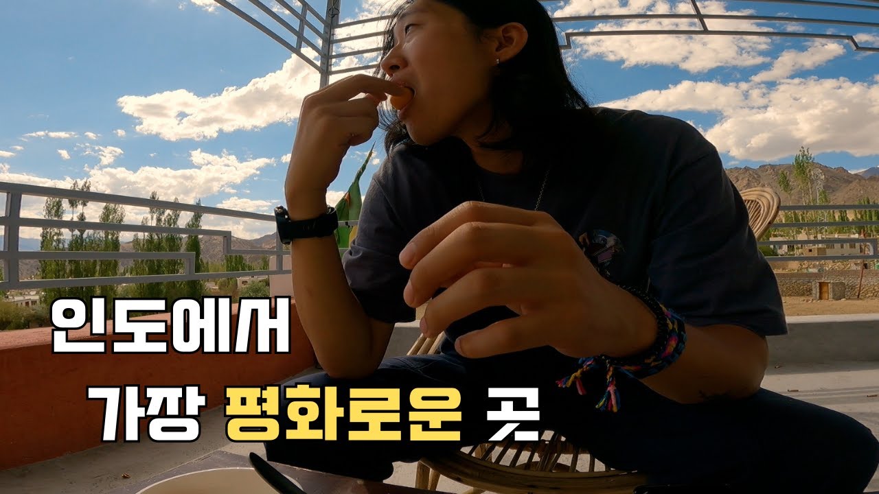 인도의 해발 3,500m 마을 '레' 구경하기 『세계여행 ep.11 인도 라닥』
