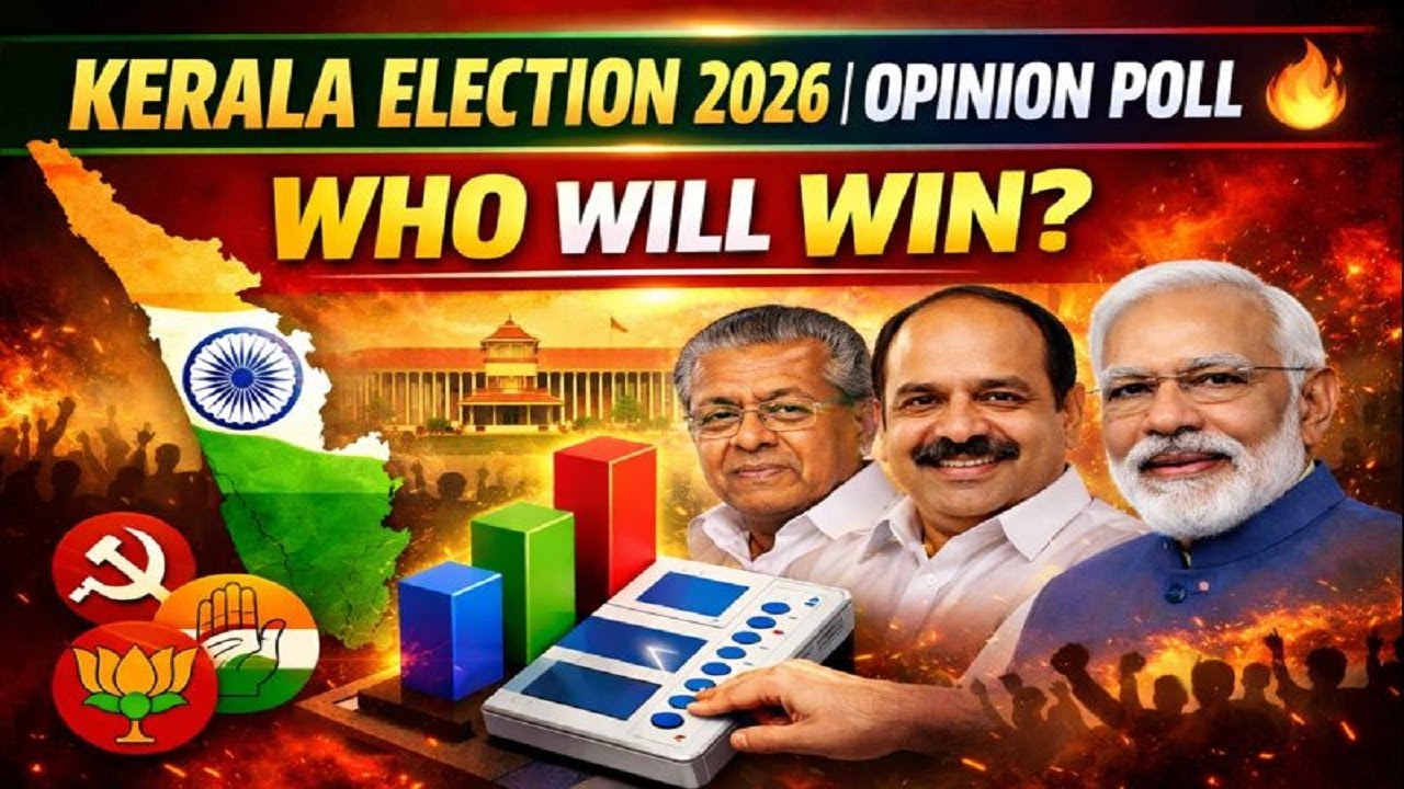 Kerala  Election 2026 Opinion Poll  Live |🔥 Who Will Win? | BJP vs LDF vs UDF