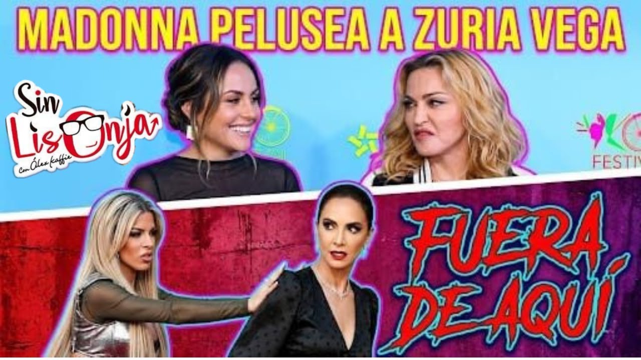 ¿Y ESTA PORDIOSERA QUIÉN ES?   MADONNA A ZURIA VEGA
