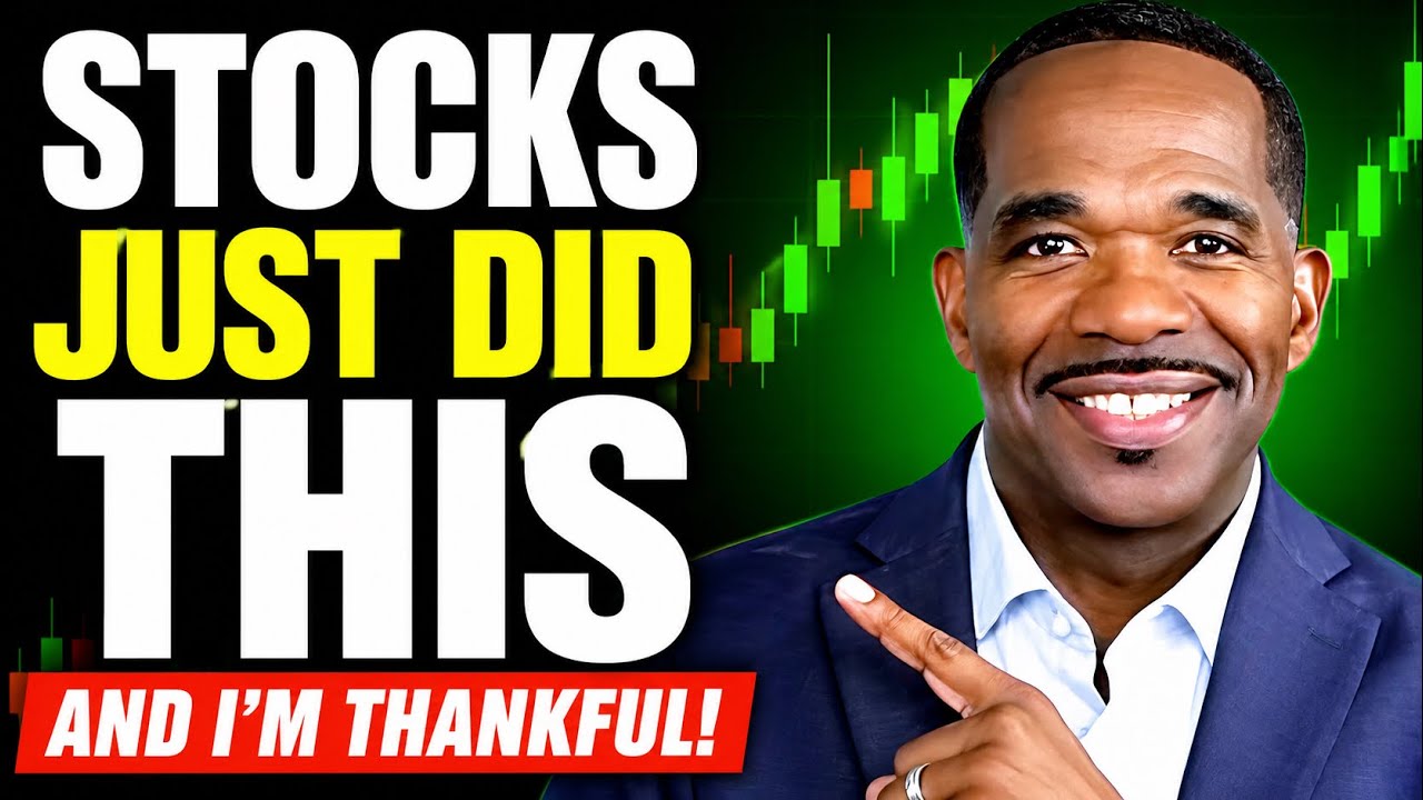 STOCKS JUST DID THIS...And I'm Thankful‼️