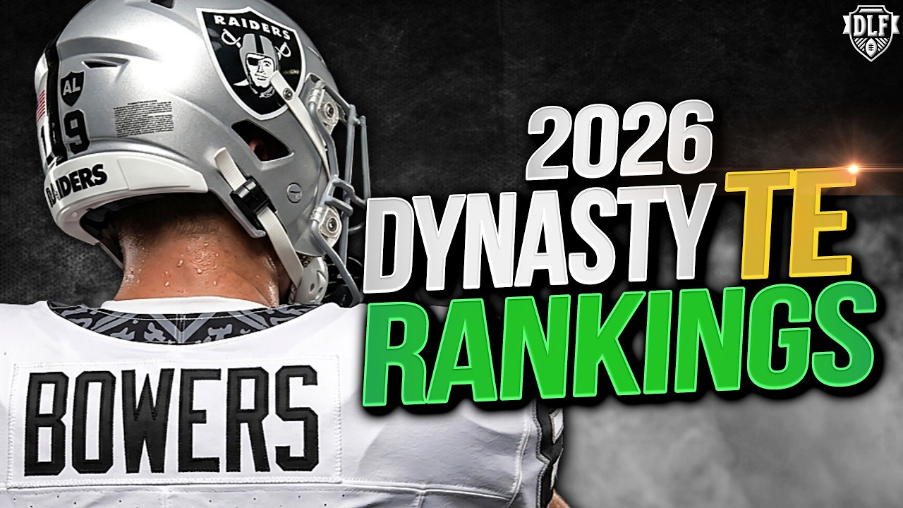 2026 Top-40 Dynasty Tight End Rankings & Tiers! (Post-Draft!)